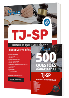 Combo TJ-SP - Escrevente Técnico Judiciário