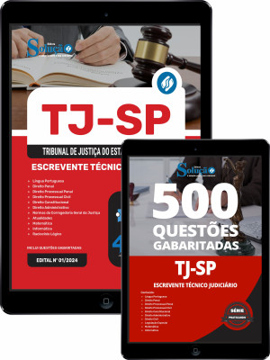 Combo TJ-SP - Escrevente Técnico Judiciário - Imagem 1