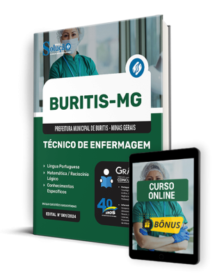 Apostila Prefeitura de Buritis - MG  - Técnico de Enfermagem - Imagem 1