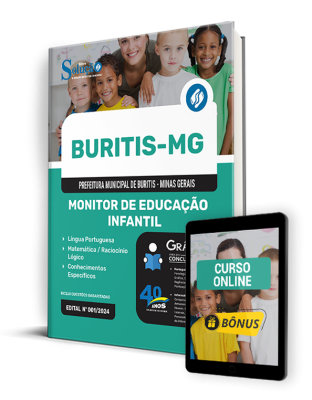 Apostila Prefeitura de Buritis - MG  - Monitor de Educação Infantil - Imagem 1