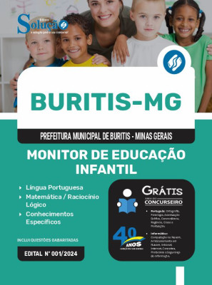 Apostila Prefeitura de Buritis - MG 2024 - Monitor de Educação Infantil - Imagem 3