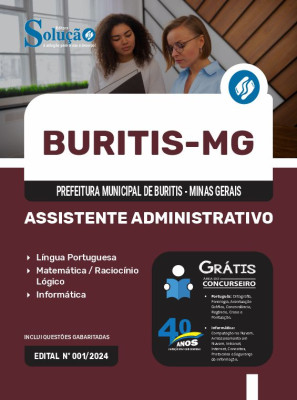 Apostila Prefeitura de Buritis - MG  - Assistente Administrativo - Imagem 3