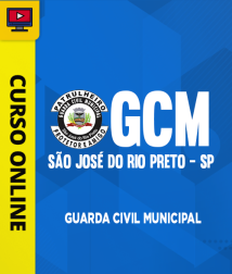 Capa Curso Guarda Civil Municipal de São José do Rio Preto - SP