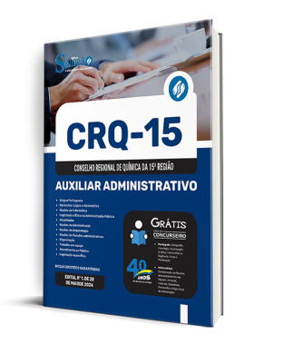 Apostila CRQ-15 2024 - Auxiliar Administrativo - Imagem 2