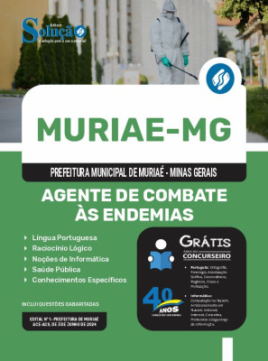 Apostila Prefeitura de Muriaé - MG 2024 - Agente de Combate às Endemias - Imagem 3