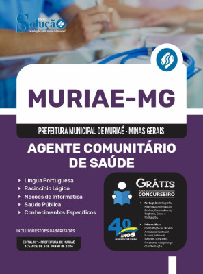 Apostila Prefeitura de Muriaé - MG 2024 - Agente Comunitário de Saúde - Imagem 3