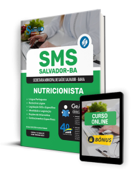 Capa Apostila SMS Salvador 2024 - Nutricionista