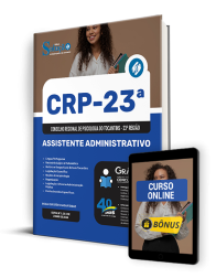 Capa Apostila CRP 23 2024 - Assistente Administrativo