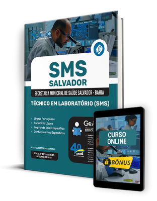 Apostila SMS Salvador 2024 - Técnico em Laboratório (SMS) - Imagem 1