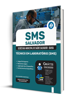 Apostila SMS Salvador 2024 - Técnico em Laboratório (SMS) - Imagem 2