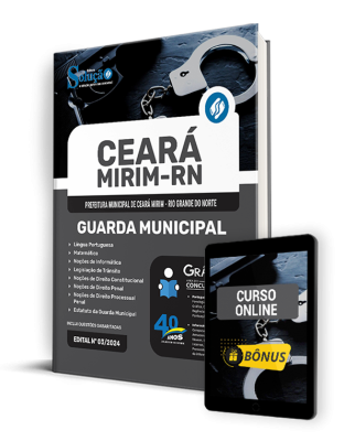 Apostila Prefeitura de Ceará Mirim - RN 2024 - Guarda Municipal