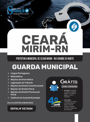 Apostila Prefeitura de Ceará Mirim - RN 2024 - Guarda Municipal - Imagem 3