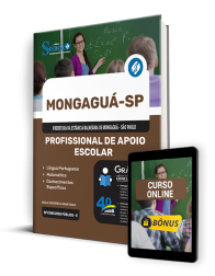 Capa Apostila Prefeitura de Mongaguá - SP 2024 - Profissional de Apoio Escolar