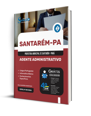 Apostila Prefeitura de Santarém - PA 2024 - Agente Administrativo - Imagem 2