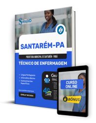 Capa Apostila Prefeitura de Santarém - PA 2024 - Técnico de Enfermagem