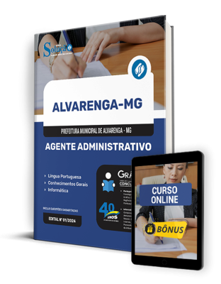 Apostila Prefeitura de Alvarenga - MG 2024 - Agente Administrativo - Imagem 1