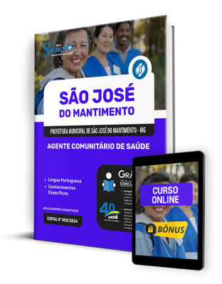 Apostila Prefeitura de São José do Mantimento - MG  - Agente Comunitário de Saúde - Imagem 1