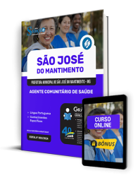 Capa Apostila Prefeitura de São José do Mantimento - MG 2024 - Agente Comunitário de Saúde