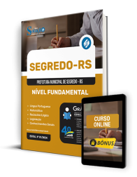 Capa Apostila Prefeitura de Segredo - RS 2024 - Nível Fundamental