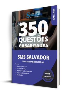 Caderno de Questões SMS Salvador - Cargos de Ensino Superior - 350 Questões Gabaritadas - Imagem 1