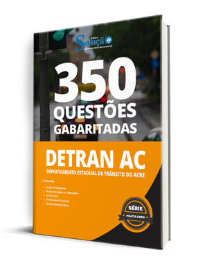 Caderno de Questões DETRAN-AC - 350 Questões Gabaritadas - Imagem 1