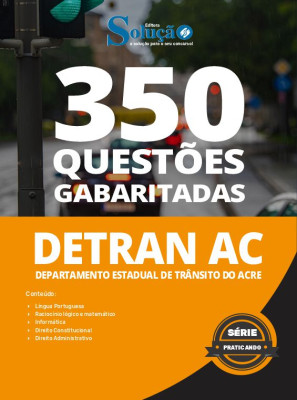 Caderno de Questões DETRAN-AC - 350 Questões Gabaritadas - Imagem 2