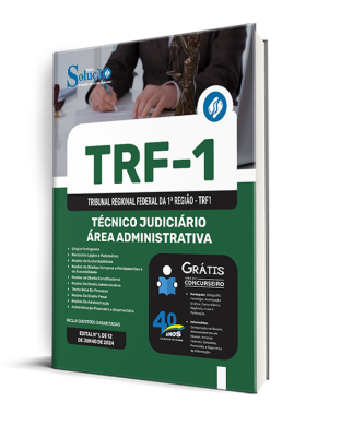 Apostila TRF1 2024 - Técnico Judiciário - Área Administrativa - Imagem 2