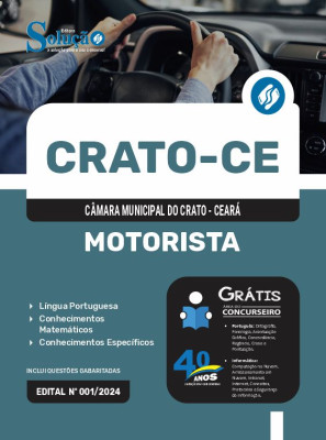 Apostila Câmara do Crato - CE 2024 - Motorista - Imagem 3