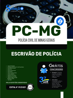 Apostila PC-MG 2024 - Escrivão de Polícia - Imagem 3