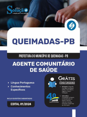 Apostila Prefeitura de Queimadas - PB em PDF 2024 - Agente Comunitário de Saúde - Imagem 1