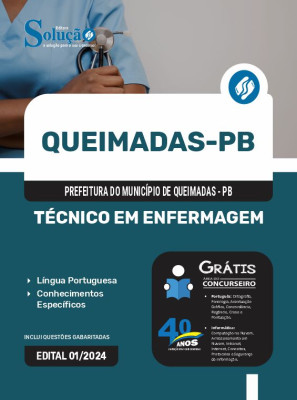 Apostila Prefeitura de Queimadas - PB 2024 - Técnico em Enfermagem - Imagem 3