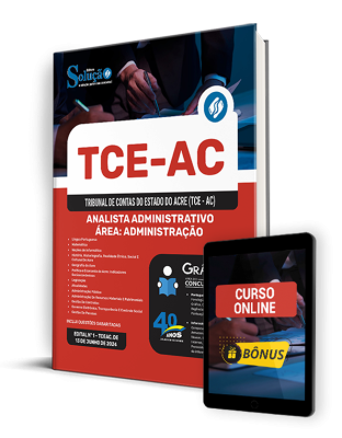 Apostila TCE-AC 2024 - Analista Administrativo - Área: Administração (Cargo 1)