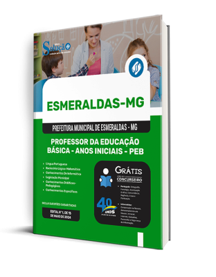 Apostila Prefeitura de Esmeraldas - MG 2024 - Professor da Educação Básica - Anos Iniciais - PEB - Imagem 2