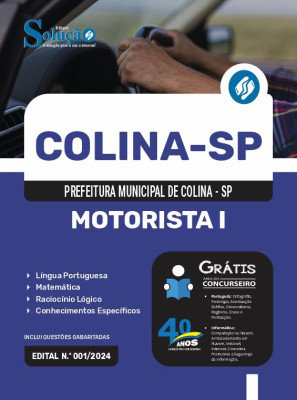 Apostila Prefeitura de Colina - SP 2024 - Motorista I - Imagem 3