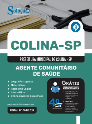 Apostila Prefeitura de Colina - SP 2024 - Agente Comunitário de Saúde - Imagem 3