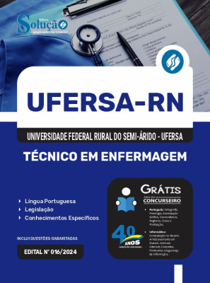 Apostila UFERSA-RN em PDF 2024 - Técnico em Enfermagem - Imagem 1