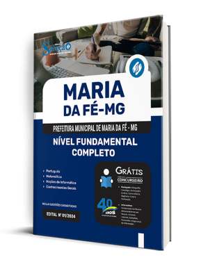 Apostila Prefeitura de Maria da Fé - MG 2024 - Nível Fundamental Completo - Imagem 2