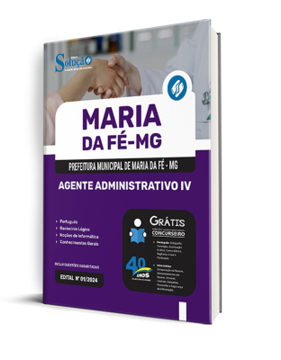 Apostila Prefeitura de Maria da Fé - MG 2024 - Agente Administrativo IV - Imagem 2