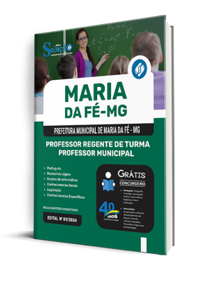 Apostila Prefeitura de Maria da Fé - MG 2024 - Professor Regente de Turma - Professor Municipal - Imagem 2