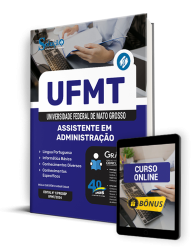 Capa Apostila UFMT 2024 - Assistente em Administração