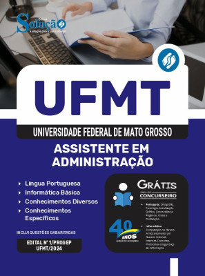 Apostila UFMT 2024 - Assistente em Administração - Imagem 3