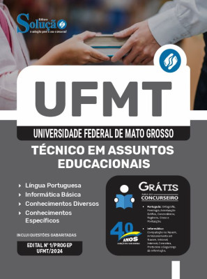 Apostila UFMT 2024 - Técnico em Assuntos Educacionais - Imagem 3