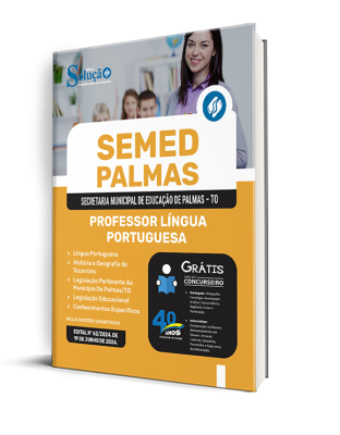 Apostila SEMED Palmas - TO 2024 - Professor Língua Portuguesa - Imagem 2