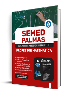 Apostila SEMED Palmas - TO 2024 - Professor Matemática - Imagem 2