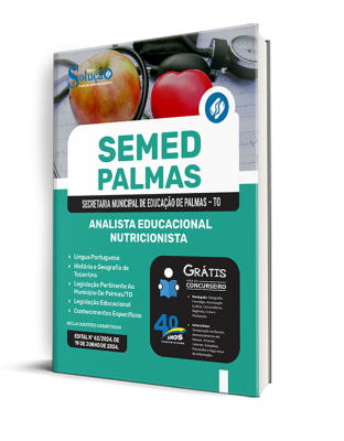 Apostila SEMED Palmas - TO 2024 - Analista Educacional Nutricionista - Imagem 2