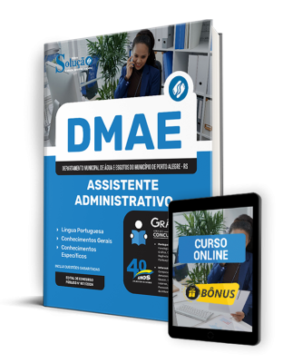 Apostila DMAE Porto Alegre - RS 2024 - Assistente Administrativo - Imagem 1