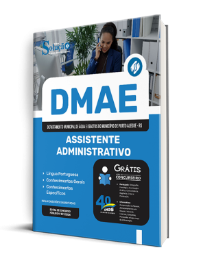 Apostila DMAE Porto Alegre - RS 2024 - Assistente Administrativo - Imagem 2