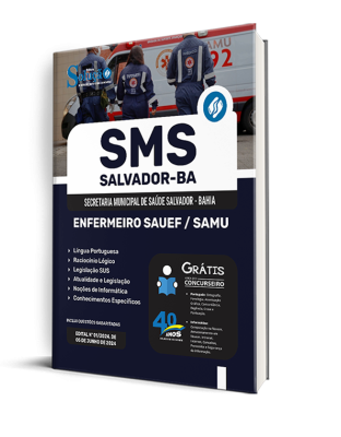 Apostila SMS Salvador 2024 - Enfermeiro SAUEF/SAMU - Imagem 2