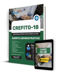 Capa Apostila CREFITO-18 2024 - Agente Administrativo