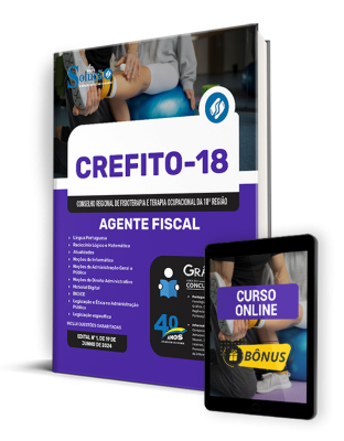 Apostila CREFITO-18 2024 - Agente Fiscal - Imagem 1